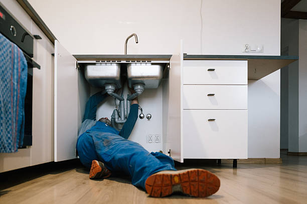 Professional Drain Cleaning technician working in New Plymouth, ID